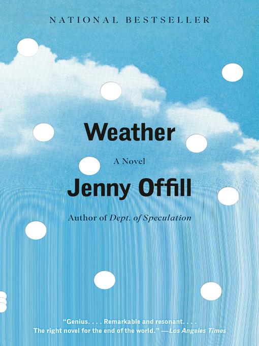 Nimiön Weather lisätiedot, tekijä Jenny Offill - Odotuslista